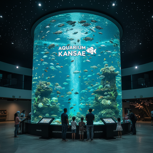 Aquarium Kansae Purbalingga: Inovasi Wisata Keluarga dengan Sensasi Akuarium Tabung Jumbo Pertama di Jawa Tengah